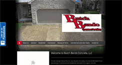 Desktop Screenshot of butchbandoconcrete.com